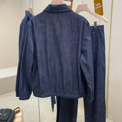 Prada matching set featuring a zip-up jacket and trousers — 7