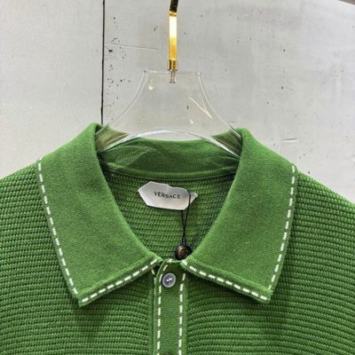 Versace cotton knit polo shirts — 3