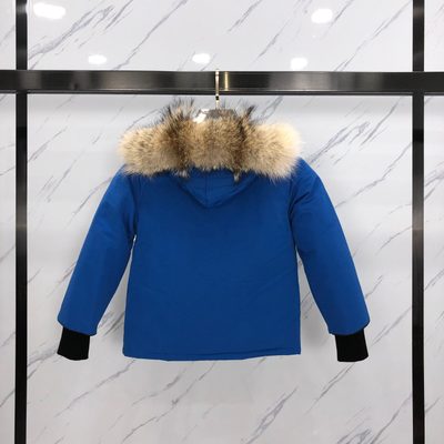 Canada Goose Youth PBI Expedition Parka in PBI Blue — 3