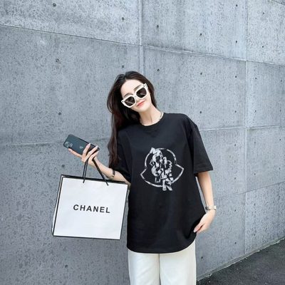 Moncler printed short-sleeved cotton t-shirt — 9