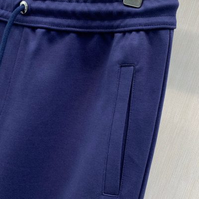 Loro Piana black zip-through overshirt and matching drawstring trousers set — 4