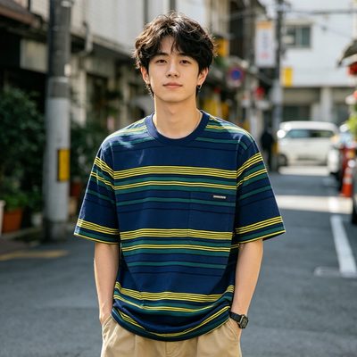 Miu Miu striped pocket t-shirt — 6