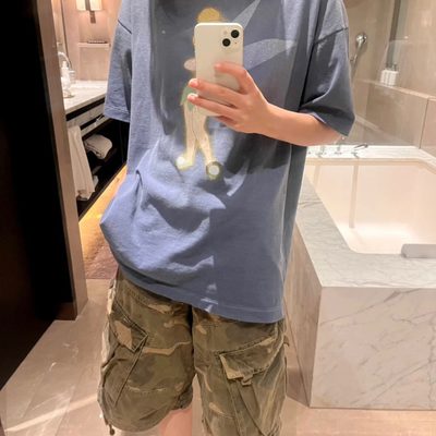 SAINT Mxxxxxx x Disney Tinker Bell Navy short-sleeved t-shirt — 8