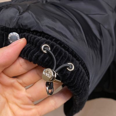Prada Down-Filled Cotton Corduroy Vest — 8
