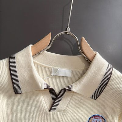 long-sleeved knit sweater — 4