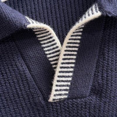 long-sleeved knit sweater — 4