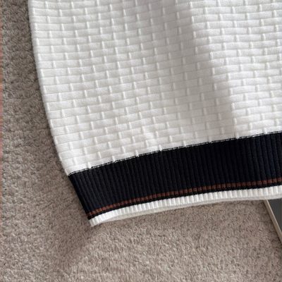 Prada long-sleeve knit polo sweater — 5