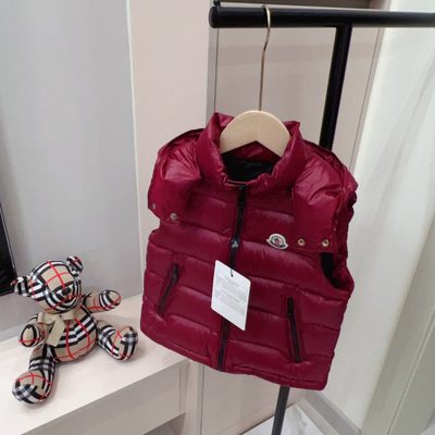 Moncler children's/junior hooded down gilet (vest) — 4