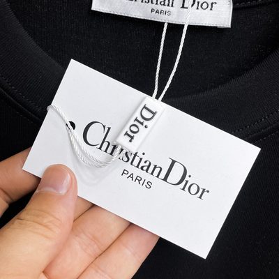 Dior men's white and black t-shirt — 5