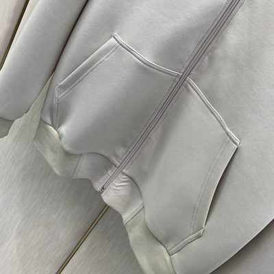 Moncler zip-up hoodie and matching cargo sweatpants set — 8