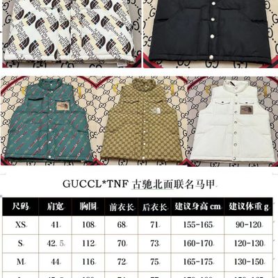 The North Face x Gucci Logo Down Vest — 9