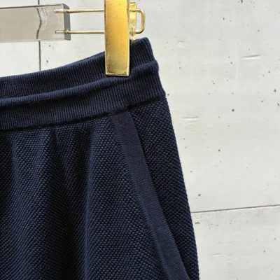 Zegna Men's Navy Blue Striped Knit T-Shirt and Shorts — 4