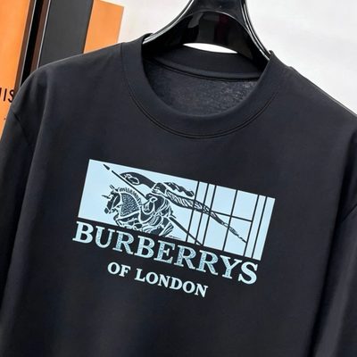 Burberry EKD check cotton t-shirt — 3