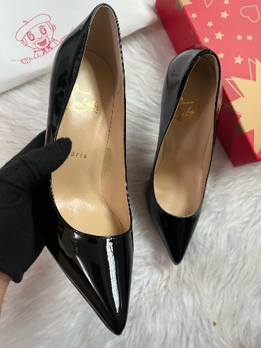 Christian Louboutin Kate patent leather pumps — 3
