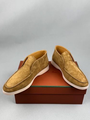 Loro Piana Open Walk suede ankle boots — 4