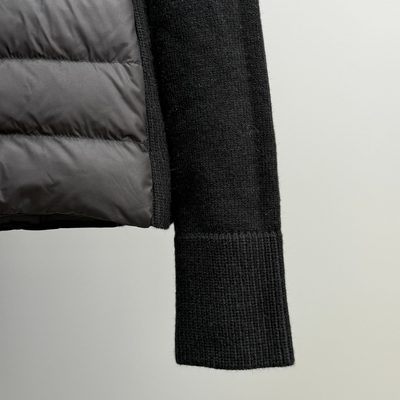 Moncler women's knit patchwork down jacket — 5
