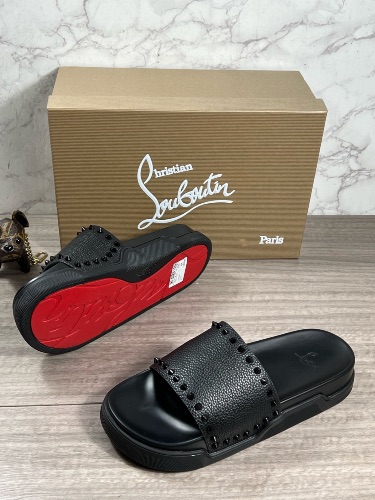 Christian Louboutin Pool Stud flat sandals