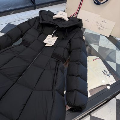 Moncler Faucon Belted Down Coat — 4
