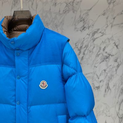 Moncler Verone Reversible Short Down Jacket — 5