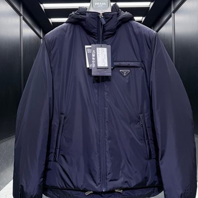 Prada Re-Nylon Puffer Jacket — 4