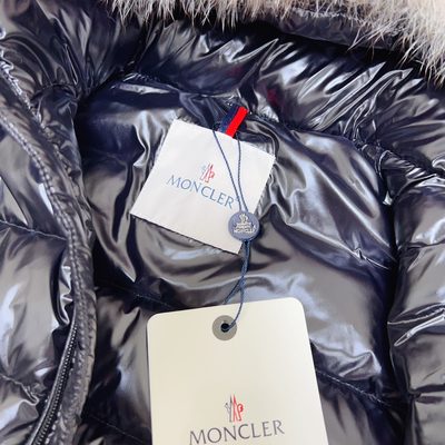 Moncler Enfant Fur-Trim Padded Jacket — 7