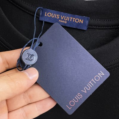 Louis Vuitton black cotton t-shirt — 5