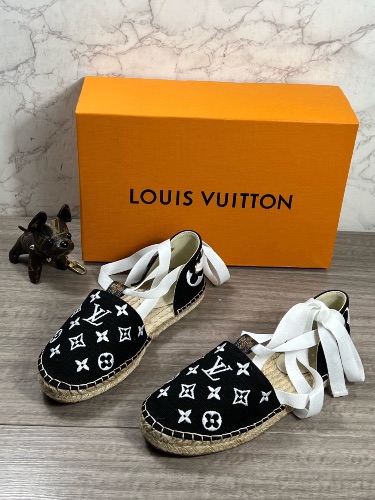 Louis Vuitton monogram canvas espadrilles — 3