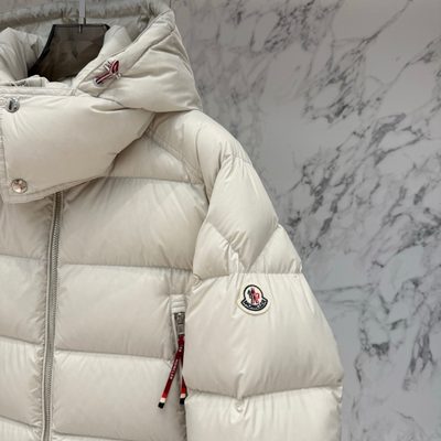 Moncler hooded short puffer jacket — 6