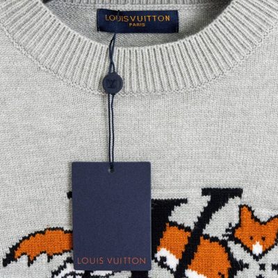 Louis Vuitton Chunky Wool-Cashmere Crewneck — 9