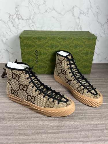 Gucci Maxi GG High-Top Sneakers — 4