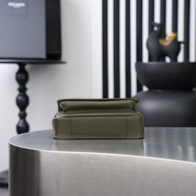 Saint Laurent Niki Logo Plaque Satchel Bag — 4