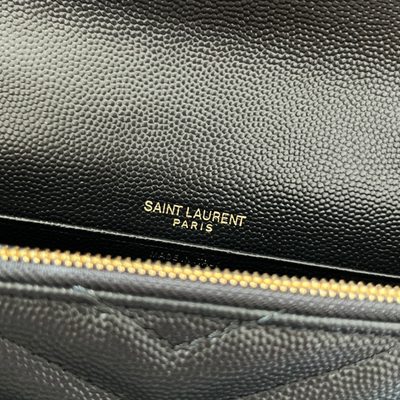 Saint Laurent Classic Cassandre Chain Wallet — 8