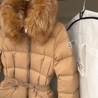 Moncler Boedic Shearling-Trimmed Down Jacket — 5