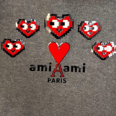 Ami dark grey hooded tracksuit — 3