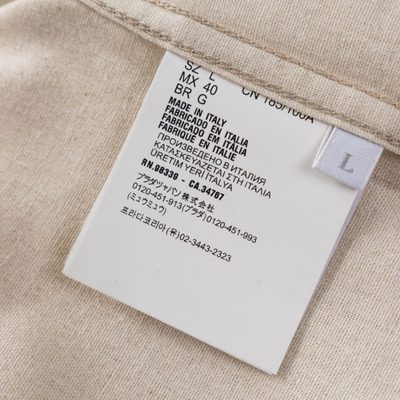 Prada cotton-linen chambray shirt — 9