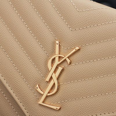Saint Laurent Cassandre Matelassé Flap Pouches — 10