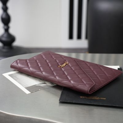 Saint Laurent Paris envelope pouch — 7