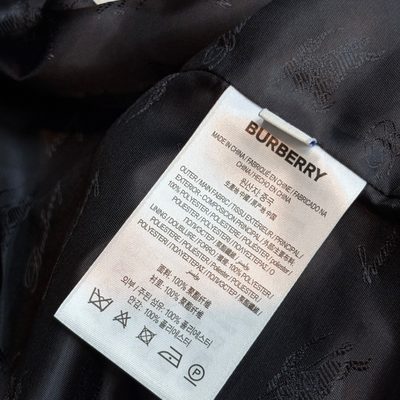 Burberry Hodson Reversible Jacket paired with matching trousers — 11