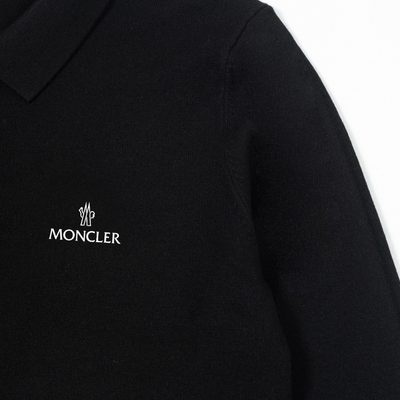 Moncler long-sleeve knit polo sweater — 6