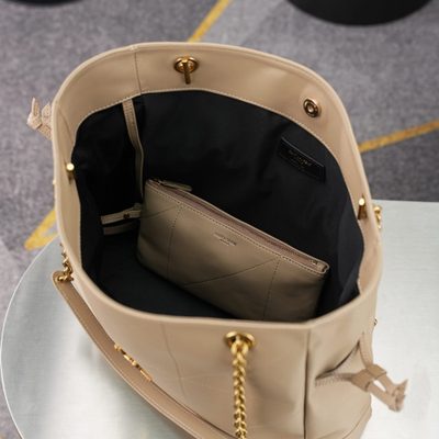 Saint Laurent Jamie Shopping Small in Lambskin tote bag — 12