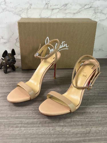 Christian Louboutin Loubigirl blush leather sandals — 3