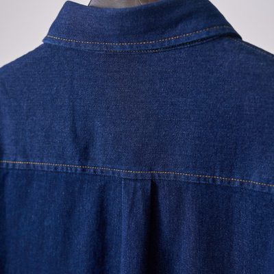 Louis Vuitton indigo denim shirt — 11