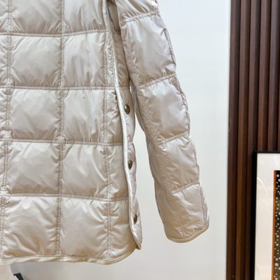 Moncler Cygnes Belted Short Down Jacket — 5