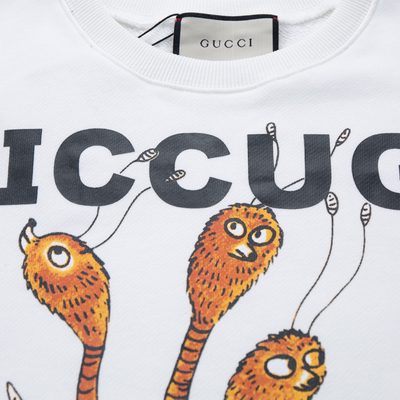 Gucci Freya Hartas ICCUG print sweatshirt or graphic top — 3