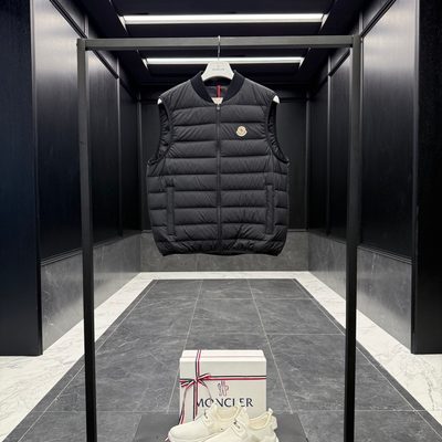Moncler quilted down gilet
