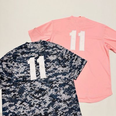 Supreme S Logo Baseball Henley — 9
