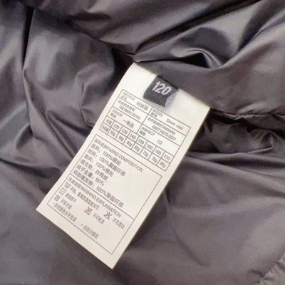 Burberry Black children's or youth down puffer gilet — 8