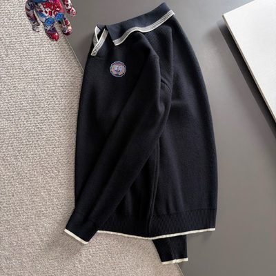 long-sleeved knit sweater — 7
