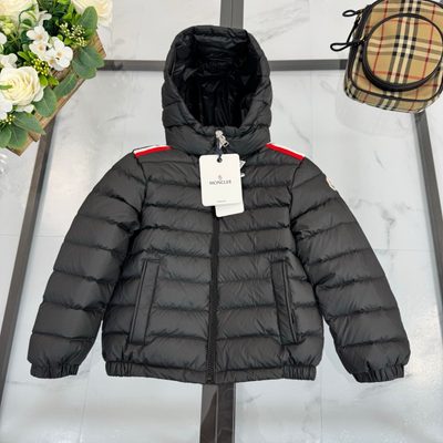 Moncler Enfant hooded padded down jacket — 9