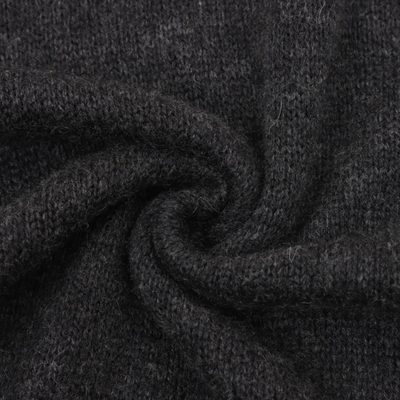Prada anthracite cashmere crew-neck sweater — 5